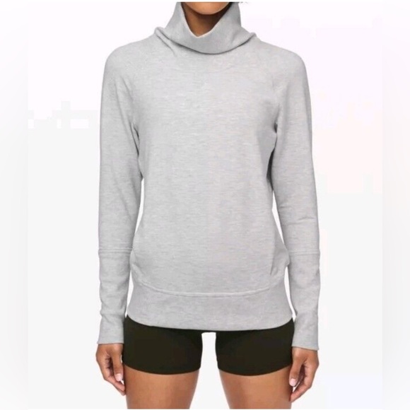 Lululemon high lines cowl neck sweatshirt - Picture 2 of 8